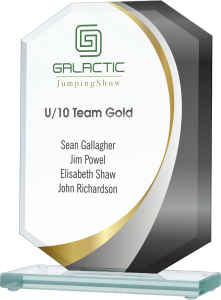 Trofeum szklane GS111 - statuetka szklana