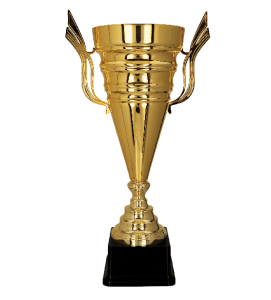 Prestiżowy złoty puchar 1068 - trofeum metalowe Kraków