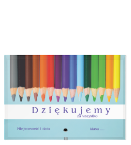 Statuetka szklana podziękowanie na koniec roku M52