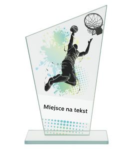 Statuetka szklana do koszykówki M73