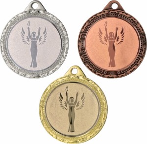 Medal metalowy 3,2 cm MMC1132 - tani medal stalowy Victoria