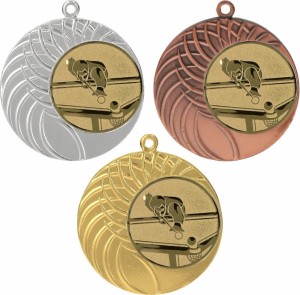 Medal metalowy 4 cm MMC1040 - tani medal stalowy bilard