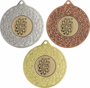 Medal metalowy 5 cm MMC26050 - medal stalowy dart