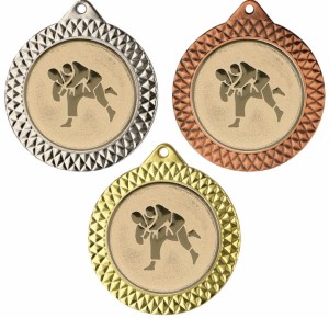 Medal metalowy 7 cm MMC1270 - medal stalowy judo