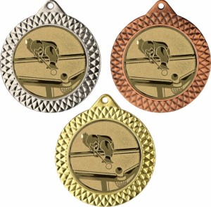 Medal metalowy 7 cm MMC1270 - medal stalowy bilard