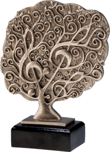 Statuetka odlewana muzyka RFST2094/BR