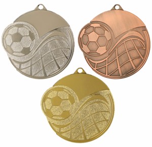 Medal metalowy MMC6065 - piłka nożna