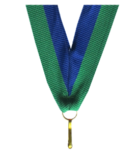 Wstążka niebiesko-zielona V-BL/GN