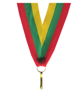 Wstążka żółto-zielono-czerwona  V-Y/GN/R