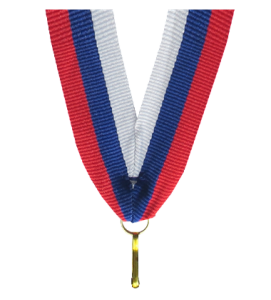 Wstążka biało-niebiesko-czerwona V-W/BL/R