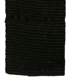 Wstążka 2 cm czarna V3-BK