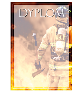 Dyplom straż pożarna - DYP121