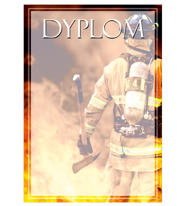 Dyplom straż pożarna - DYP121