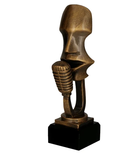 Statuetka odlewana muzyk RFST3048/BR