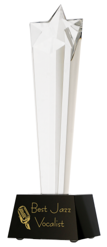 Trofeum szklane  C081 w etui