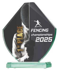 Trofeum szklane G049 w etui