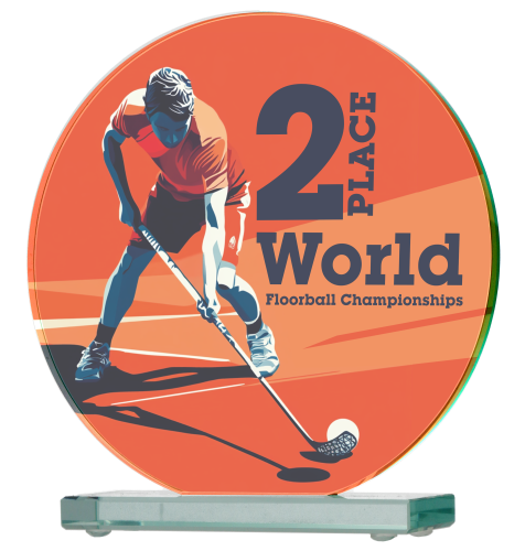Trofeum szklane 80021-80024 w etui