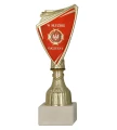 Złoty puchar dla strażaka 9297/FIR2 crest z nadrukiem - trofeum straż herb1.webp