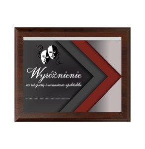 Dyplom drewniany HG265 reżyseria i scenariusz- grawerton teatr