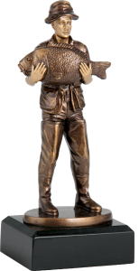 Statuetka odlewana wędkarstwo RFXR17511/BR
