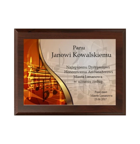 Dyplom drewniany HG265 dyrygent - grawerton muzyka.jpg