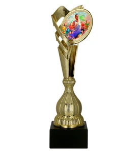  Puchar plastikowy z dyskiem biegi 7249/RUN