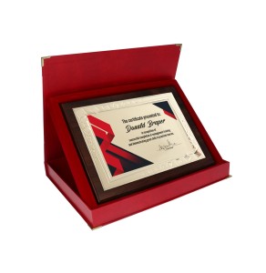 Dyplom drewniany HG42 certyfikat - grawerton okolicznościowy