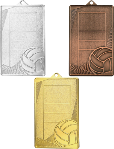 Medal stalowy siatkówka MMC7245