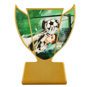 Metalowa statuetka bramkarz SL-SOC3