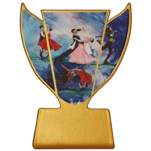 Metalowa statuetka taniec SL-DAN