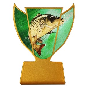 Metalowa statuetka karp SL-FIS
