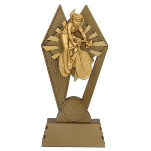 Statuetka odlewana rowerzysta RP3024