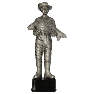 Statuetka odlewana wędkarz RFST3037/S