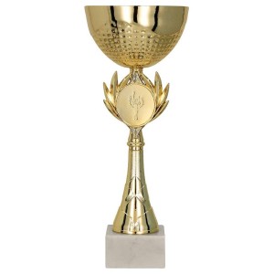 Puchar metalowy złoty 8342 - trofeum sportowe