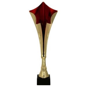Złoto - czerwony puchar gwiazda  8373 - trofeum okazjonalne 