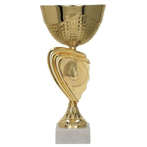 Puchar złoty metalowy 9265
