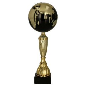Plastikowy puchar kula ziemska 7248 - trofeum okolicznościowe