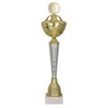 Złoto - srebrny puchar 9286P - trofeum sportowe.jpg