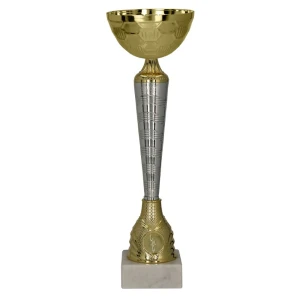 Złoto - srebrny puchar 9286 - trofeum sportowe