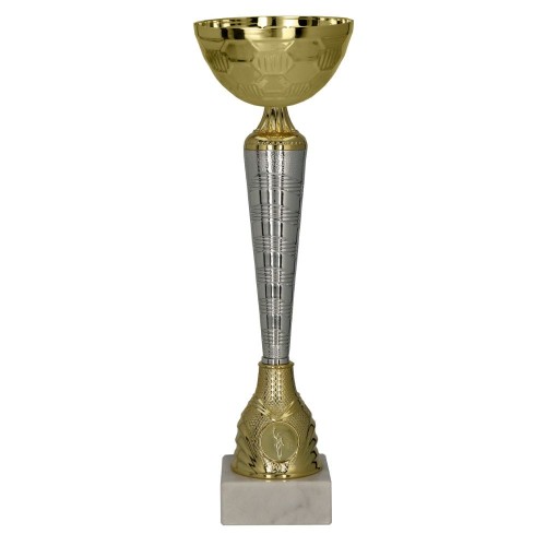 Złoto - srebrny puchar 9286 - trofeum sportowe