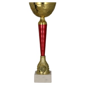 Złoto - czerwony puchar 9290 - trofeum sportowe