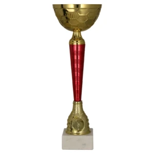 Złoto - czerwony puchar 9290 - trofeum sportowe