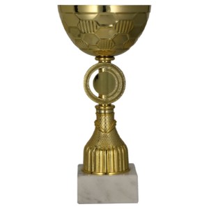 Złoty puchar metalowy 9291 - trofeum sportowe