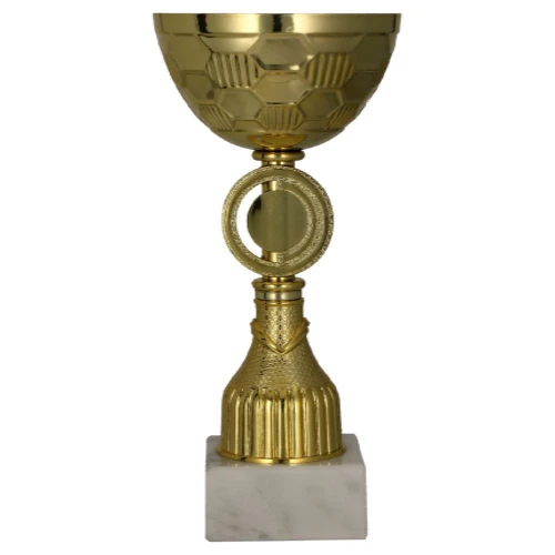 Złoty puchar metalowy 9291 - trofeum sportowe