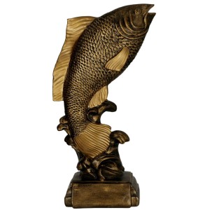 Statuetka odlewana wędkarstwo RFST3054A