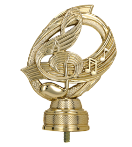 Figurka plastikowa muzyka B313/G