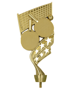 Figurka plastikowa tenis stołowy B661/TAB