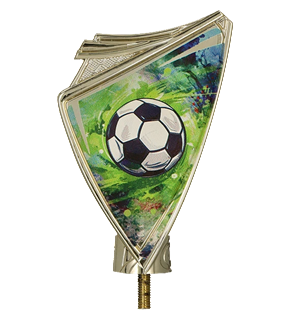 Plastikowy herb z nadrukiem piłka nożna CREST/SOC1