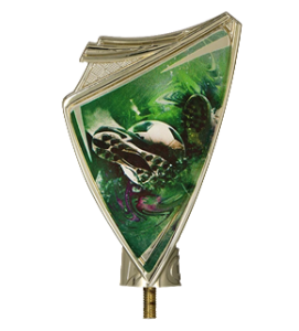 Plastikowy herb z nadrukiem piłka nożna CREST/SOC2