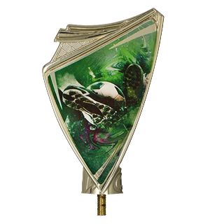 Plastikowy herb z nadrukiem piłka nożna CREST/SOC2